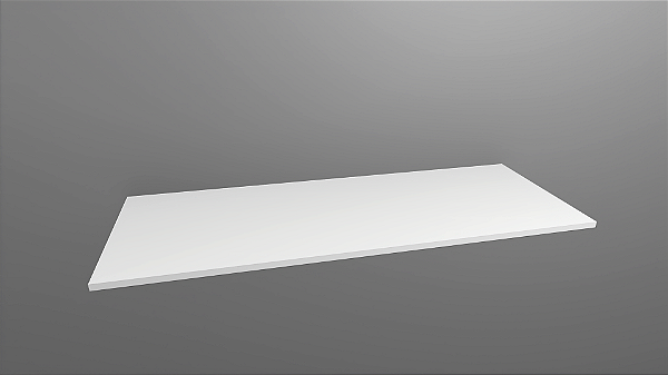 Prateleira 1,10 x 0,40 x 0,01.5 - Cor Branca