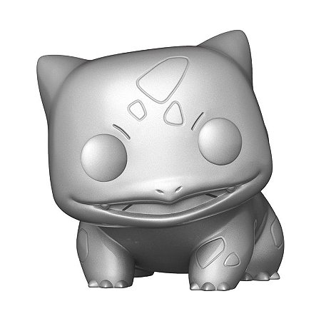 Boneco Funko Pop! Games Pokemon Bulbasaur Silver - #453 - [PRONTA ENTREGA]