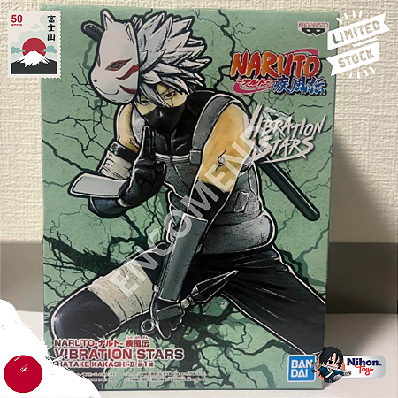 Kakashi Hatake II Naruto: Shippuden Vibration Stars Banpresto Original - [ENCOMENDA]