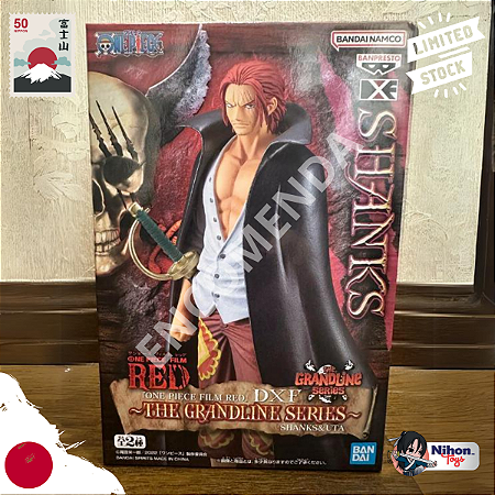 Shanks One Piece The Grandline Series DXF RED Banpresto - [ENCOMENDA]