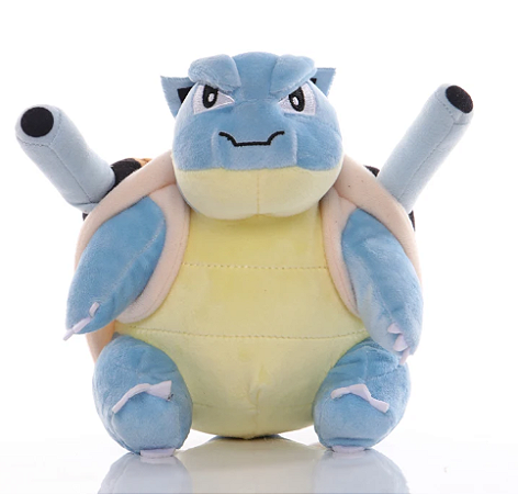 Boneco Pelúcia Blastoise - Pokémon - 18cm