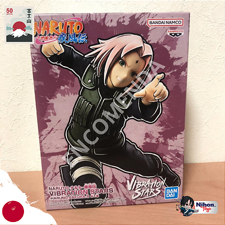 Haruno Sakura II Naruto Shippuden Vibration Stars Banpresto - [ENCOMENDA]