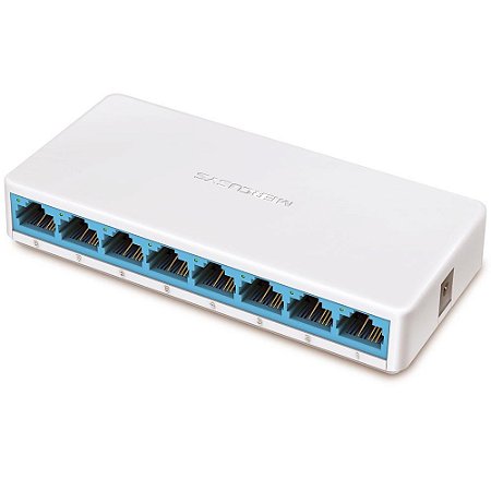 SWITCH MERCUSYS 8 PORTAS 10100MBPS MS108