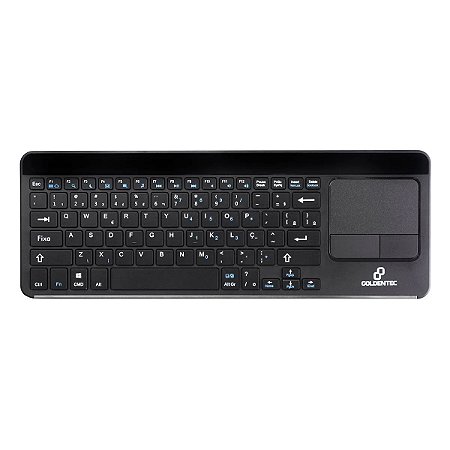 Teclado Premium Sem Fio Touchpad Goldentec