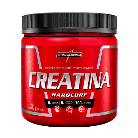 CREATINA HARDCORE - 300G - INTEGRALMEDICA