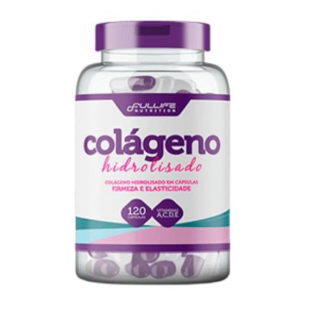 COLÁGENO HIDROLISADO 120 CÁPSULAS - FULL LIFE