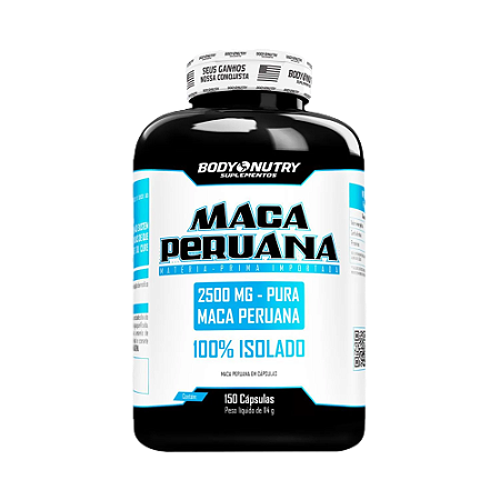 Maca Peruana BodyNutry 150 CÁPSULAS
