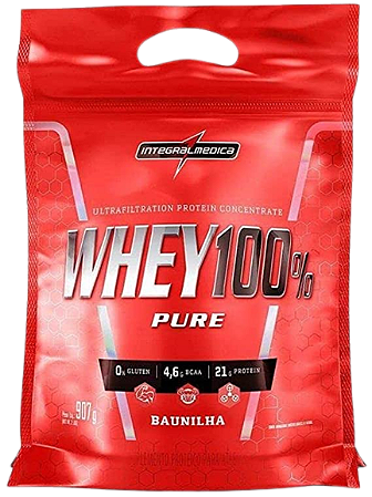 Whey 100% Pure Refil 900g Integralmedica
