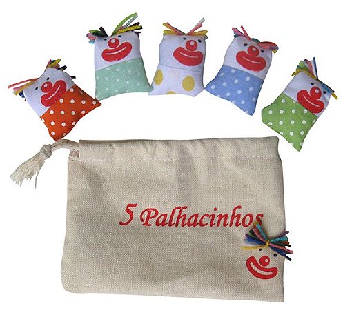 Jogo das Cinco Marias Palhacinhos
