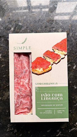 Pão com Linguiça Gorgonzola 350g