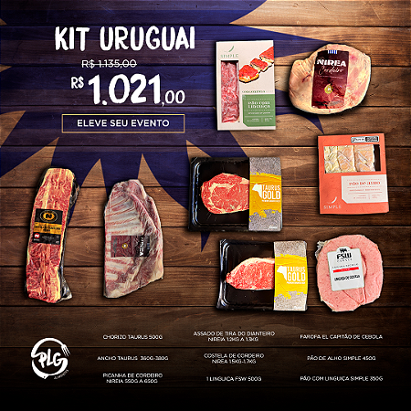 kit Uruguai