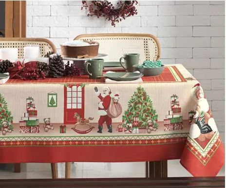 Toalha de Mesa Noite Mágica Natal Karsten 1,40X2,50CM - La Casa Tecidos - Tudo em tecidos, cama, mesa e banho Toalha de Mesa Noite Mágica Natal Karsten 1,40X2,50CM - La Casa Tecidos - Tudo em tecidos, cama, mesa e banho