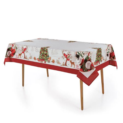 Toalha de Mesa Natal Fabula do Noel 8 lugares Karsten - La Casa Tecidos -  Tudo em tecidos, cama, mesa e banho