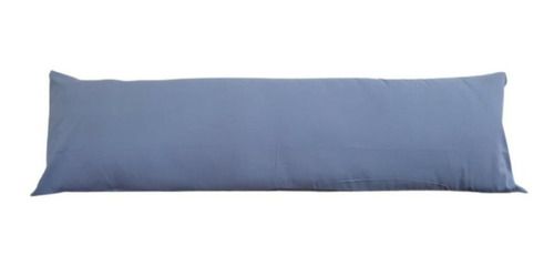 Fronha Azul Body Pillow 180 fios - 40cm X 1,30m