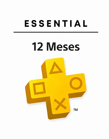 PlayStation Plus Essential 12 Meses - Assinatura Digital