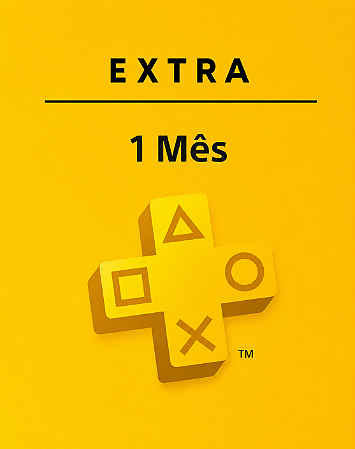 PlayStation Plus Extra 1 Mês - Gift Card | Playgamescard