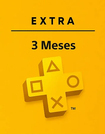 PlayStation Plus Extra 3 Meses - Assinatura Digital