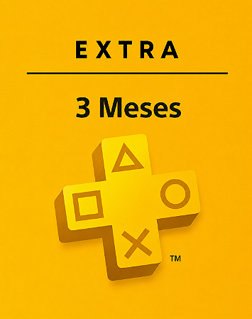 PlayStation Plus Extra 3 Meses - Gift Card | Playgamescard