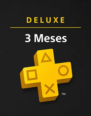 PlayStation Plus Deluxe 3 Meses - Assinatura Digital