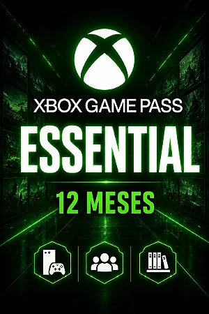 Xbox Game Pass Essential 12 Meses - Assinatura Digital
