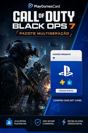 Call of Duty Black Ops 7 para PS4 e PS5 – Crédito PSN Brasil