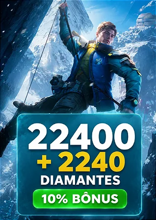 Recarga Free Fire 22400 Diamantes - Código Digital