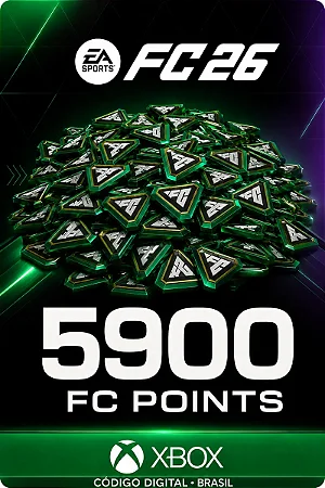 EA SPORTS FC 26 – 5.900 FC Points (Xbox) – Código Digital