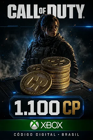 Call of Duty Points 1.100 CP para Xbox Brasil – Código Digital