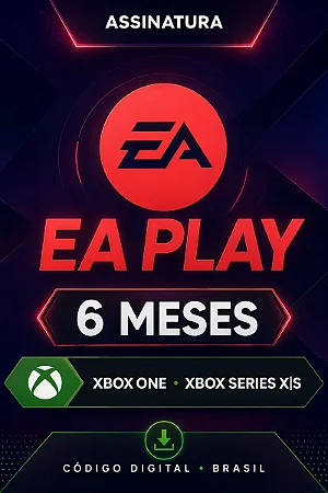 EA Play – Assinatura de 6 Meses para Xbox Brasil – Código Digital