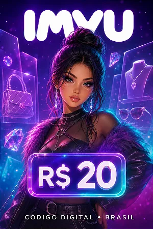 IMVU Gift Card R$ 20 - Código Digital Brasil