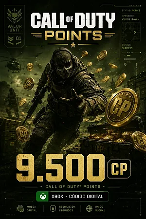 Call of Duty Points 9.500 CP para Xbox - Código Digital