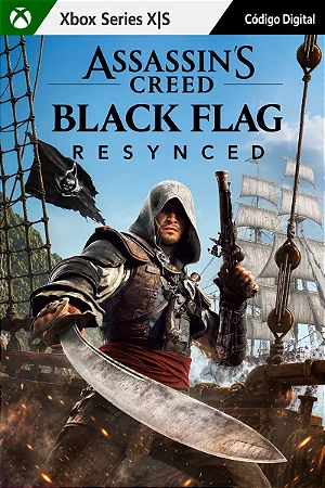 Assassin’s Creed Black Flag Resynced Standard para Xbox Series X|S — Código Digital