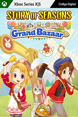 Story of Seasons: Grand Bazaar para Xbox Series X|S — Código Digital