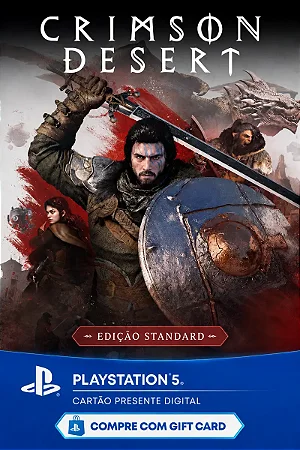 Crimson Desert Standard para PS5 – Crédito PSN Brasil