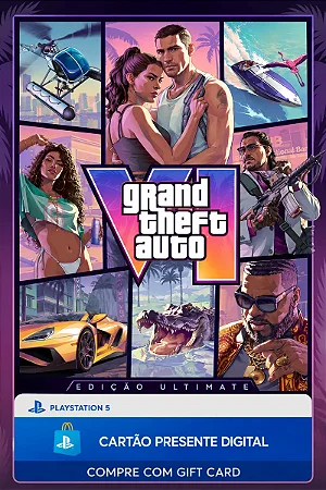 Grand Theft Auto VI Ultimate para PS5 – Crédito PSN Brasil
