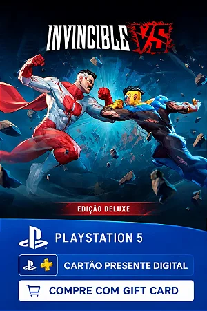 Invincible VS Deluxe para PS5 – Crédito PSN Brasil