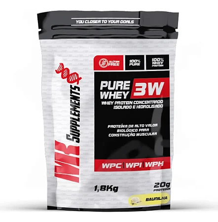 WHEY 3W 2,112Kg - MK SUPLEMENTOS