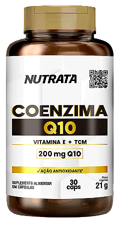 COENZIMA Q10 30 CÁPSULAS - NUTRATA