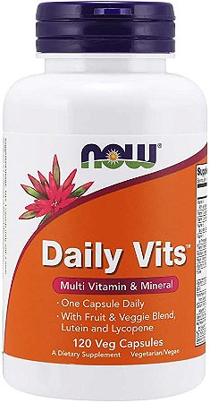DAILY VITS 120 CAPSULAS - NOW