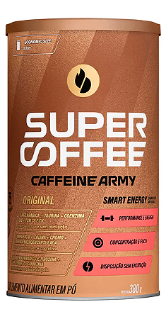 SUPERCOFFE  ECONOMIC SIZE TRADICONAL 380G - CAFFEINE ARMY