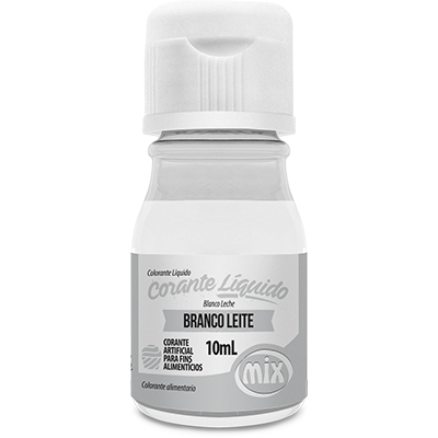 CORANTE BRANCO LEITE 10ML