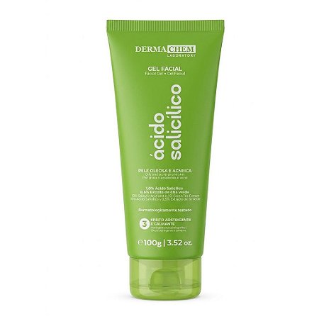 Gel AntiOleosidade Ácido Salicílico 100g - Dermachem