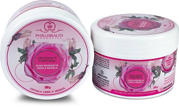 Esfoliante Corporal Rosa Mosqueta 280g - Phállebeauty