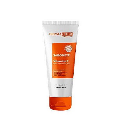 Sabonete Vitamina C Anti-Idade Clareador - Dermachem