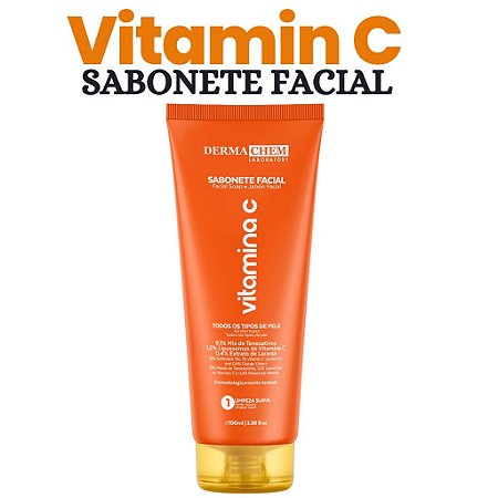 Sabonete Facial Vitamina C - Dermachem