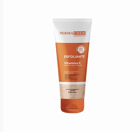Esfoliante Anti-Idade Vitamina C 100g - Dermachem