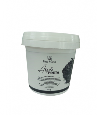 Argila Preta no Pote 100g - Blue Moon