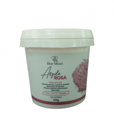Argila Rosa no Pote 100g - Blue Moon