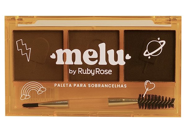 Paleta para sobrancelha cor 02 Melu- Ruby Rose