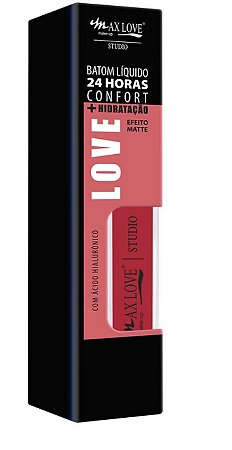 Batom Líquido 24H Confort + Hidratação 769 - Max Love